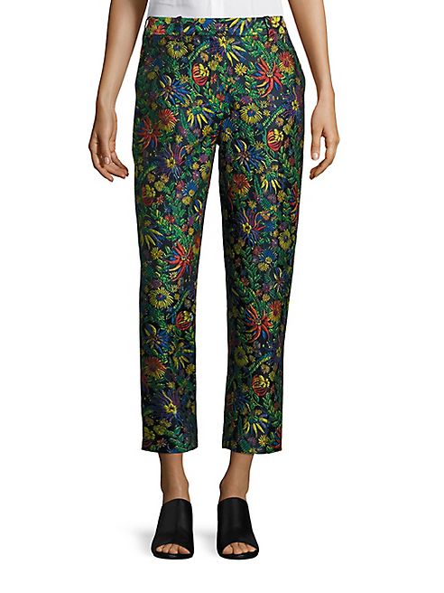 3.1 Phillip Lim - Floral-Print Pencil Pants