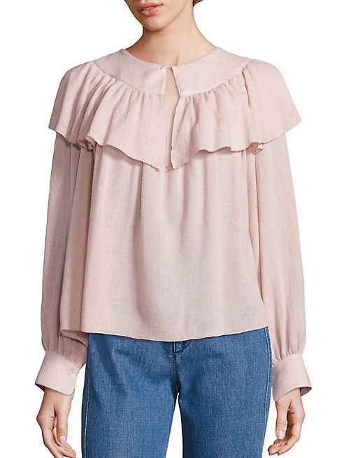 See by Chloé - Ruffled Gauze Top