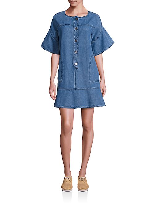 See by Chloé - Washed Denim Dress