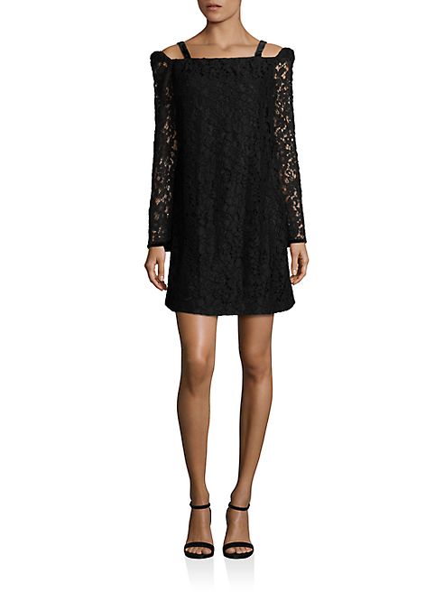 See by Chloé - Lace Cold-Shoulder Dress