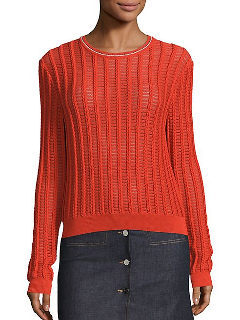 Carven - Textured Knit Sweater