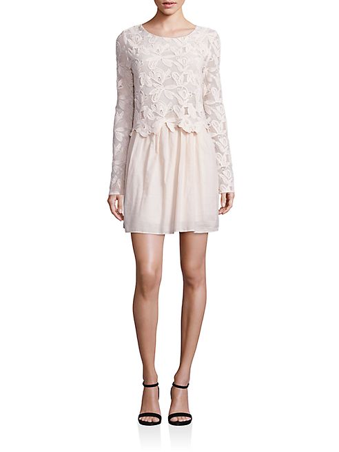 See by Chloé - Lace Cotton Voile Dress