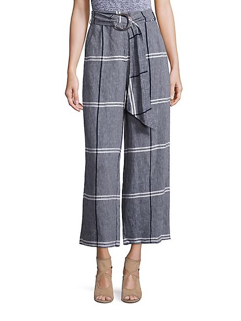 SUNO - Rind Tie Cropped Pants