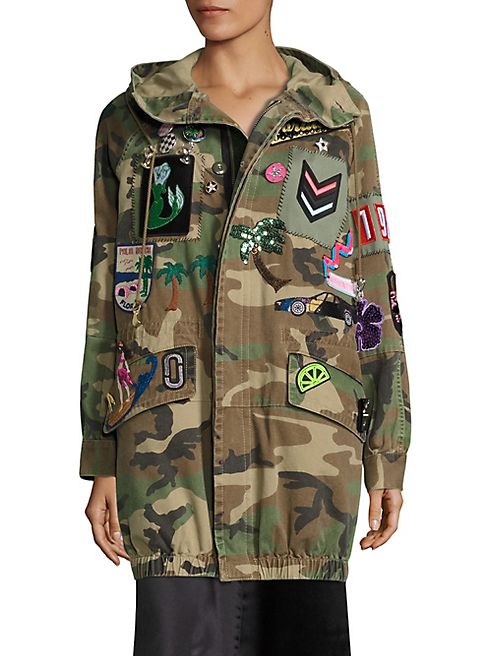 Marc Jacobs - Hooded Camouflage Anorak Jacket