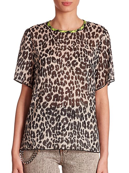 Marc Jacobs - Leopard Printed Tee