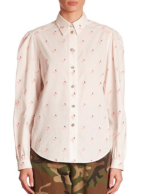 Marc Jacobs - Flamingo Cotton Shirt