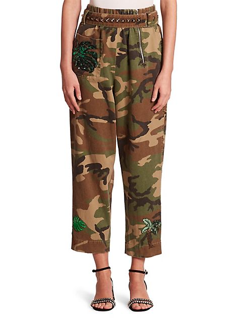 Marc Jacobs - Camouflage Belted Pants