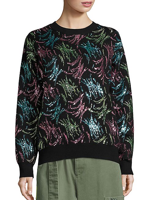 Marc Jacobs - Embellished Long Sleeve Pullover