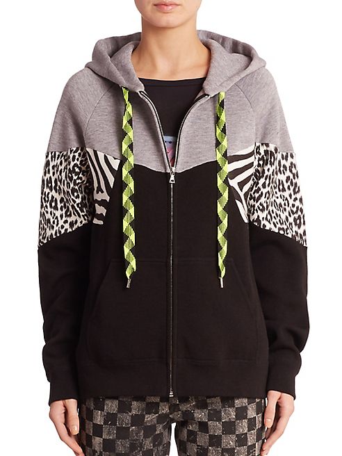 Marc Jacobs - Zebra Patchwork Hoodie