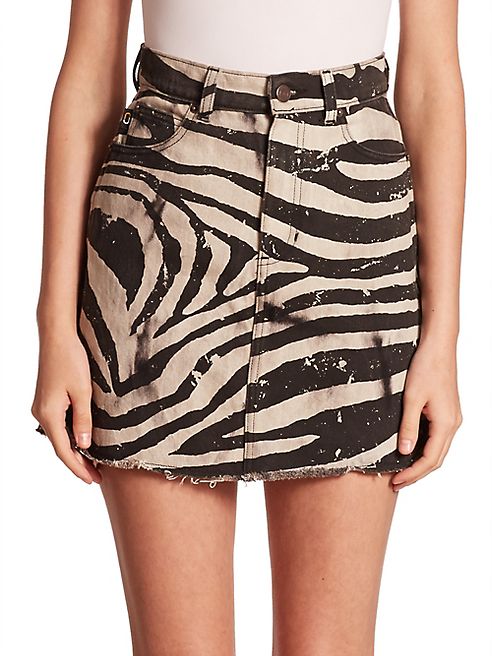 Marc Jacobs - Zebra Mini Skirt