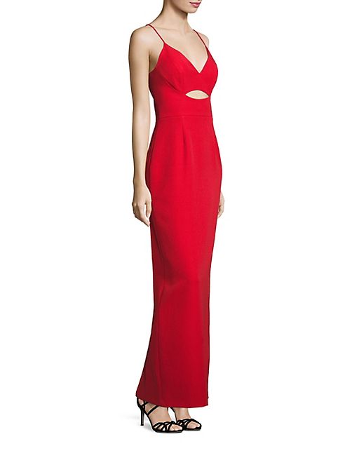 ALBERTO MAKALI - Sleeveless Cutout Gown