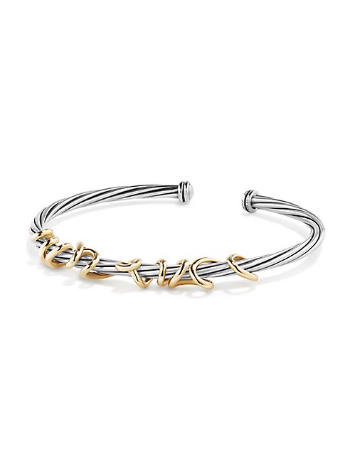 David Yurman - I Love You Bracelet with 18K Gold