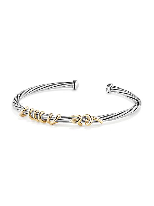 David Yurman - Je T'aime Bracelet with 18K Gold