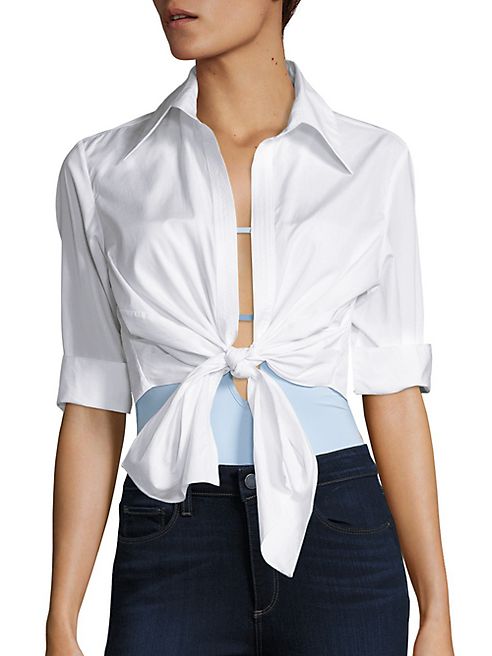 Johanna Ortiz - Victory Bodysuit Cropped Shirt