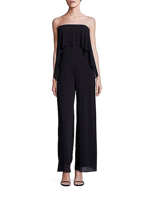 Fuzzi - Layered Strapless Jumpsuit