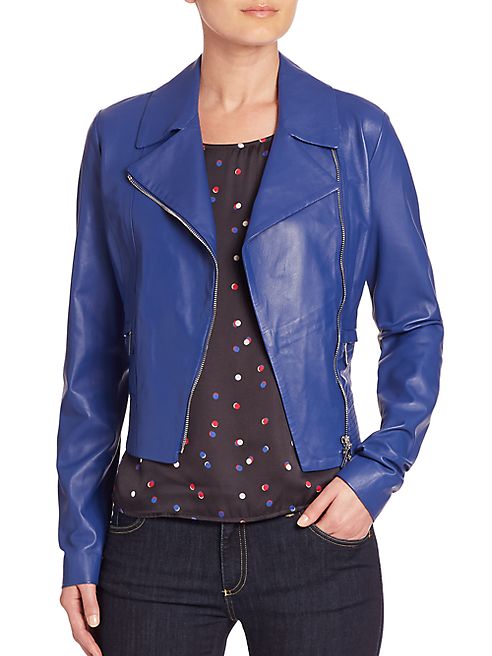 Armani Collezioni - Armani Jeans Leather Moto Jacket