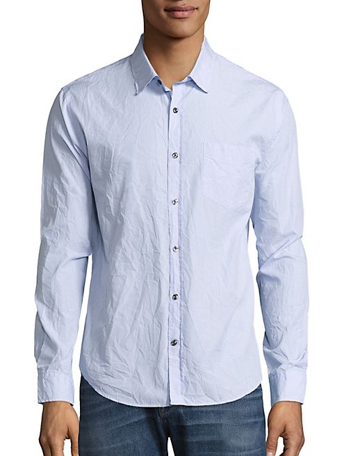 Vince - Distressed Striped Shirt