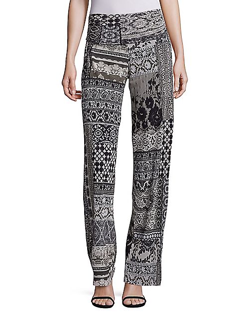 Fuzzi - Laced Palazzo Pants