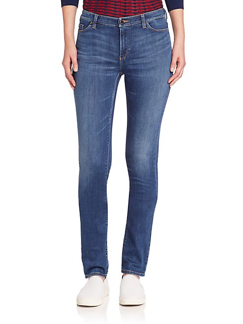 Armani Collezioni - Armani Jeans High-Rise Straight-Leg Jeans