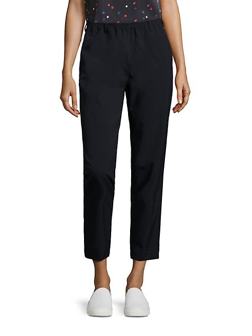 Armani Collezioni - Armani Jeans Solid Cropped Pants