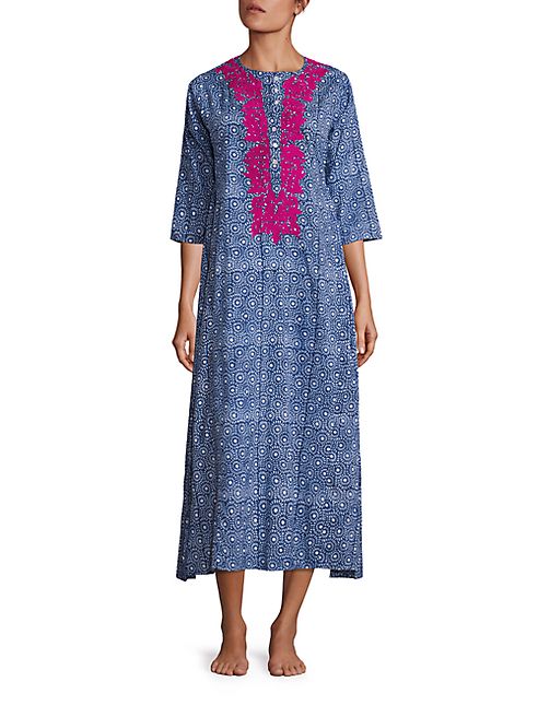 Roberta Roller Rabbit - Naolin Inez Embroidered Long Dress