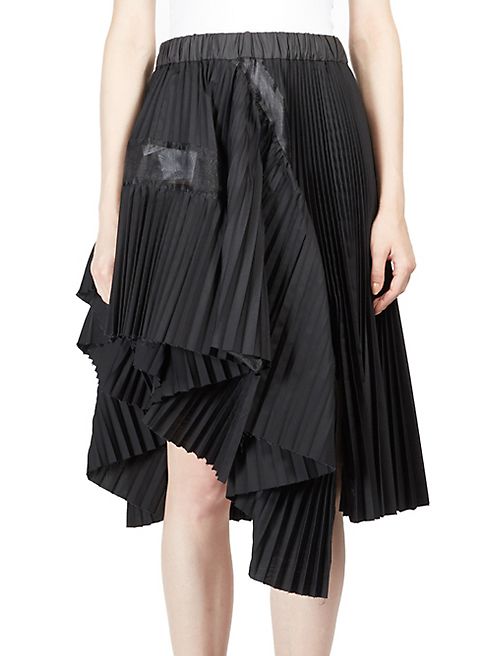 Sacai - Classic Shirting Skirt