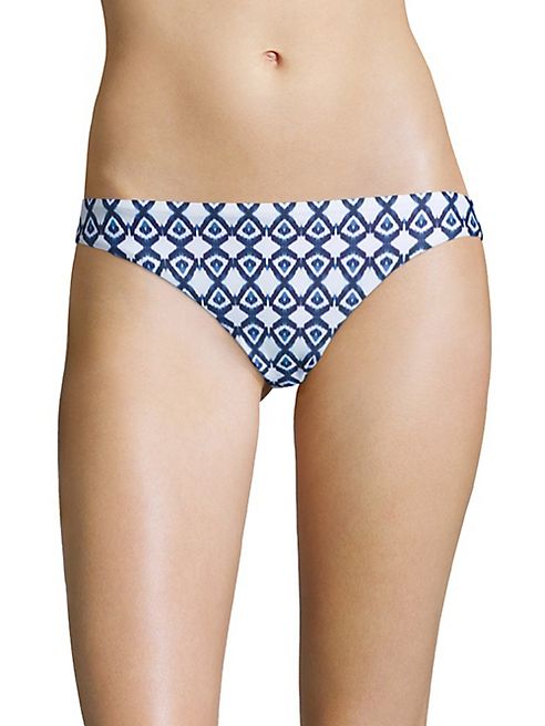 Shoshanna - Geometric Ikat Classic Bikini Bottom