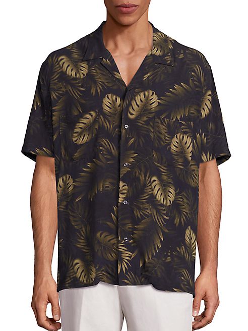 Vince - Cabana Tropical Print Shirt