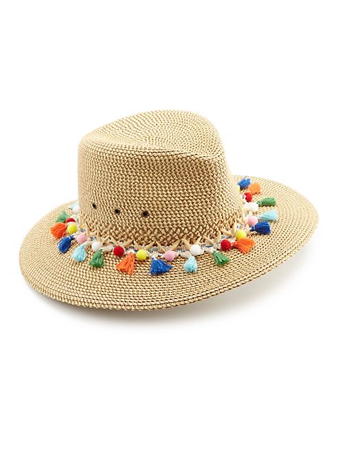 Eric Javits - Bahia Multicolor Tassel Fedora