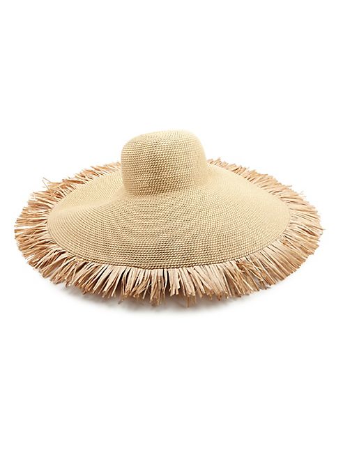 Eric Javits - Floppy Fringe Straw Sun Hat