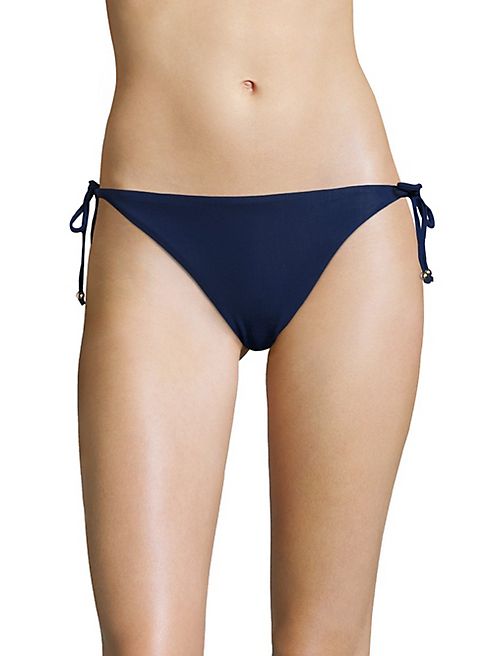 Shoshanna - Bahamas Beaded Clean String Bikini Bottom