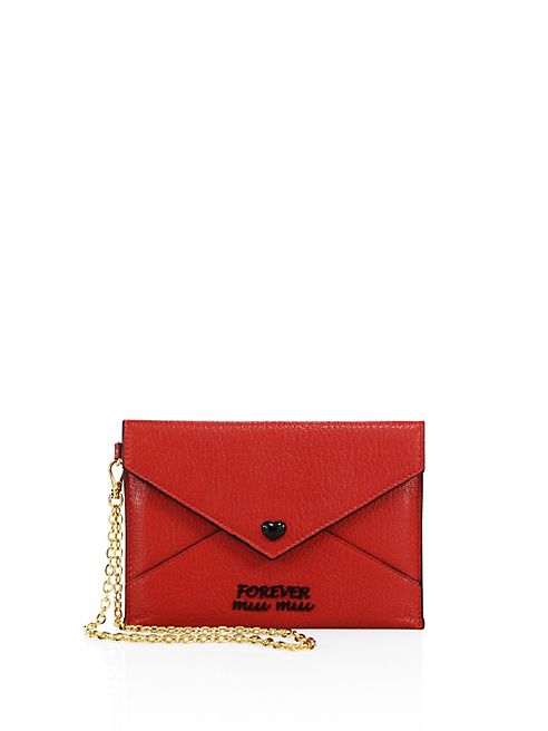 Miu Miu - Leather Forever Envelope Chain Pouch