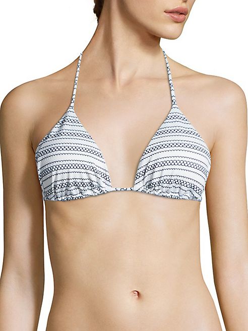 Shoshanna - Seven Lakes Clean Triangle Bikini Top