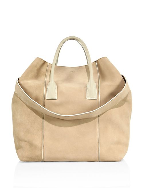 AERIN - Mini Suede Weekender