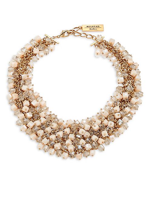 Weekend Max Mara - Dialogo Beaded Collar Necklace