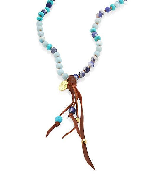 Chan Luu - Mix Beaded Tassel Necklace