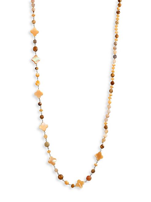 Chan Luu - Natural Mix-Beaded Strand Necklace