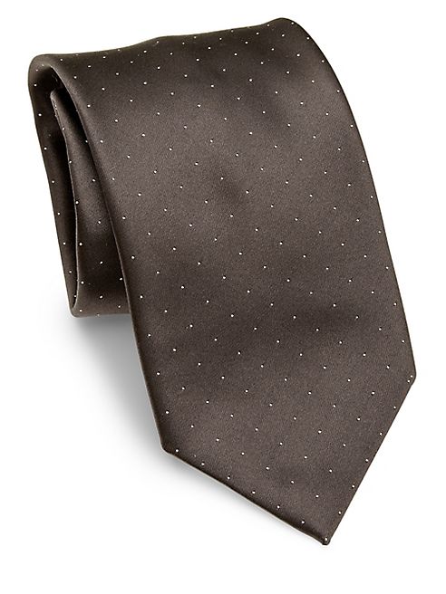 Brioni - Micro Dots Silk Tie