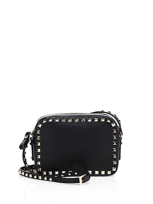 Valentino - Rockstud Leather Camera Bag