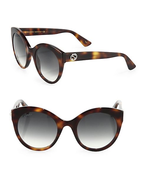 Gucci - 52MM Round Sunglasses