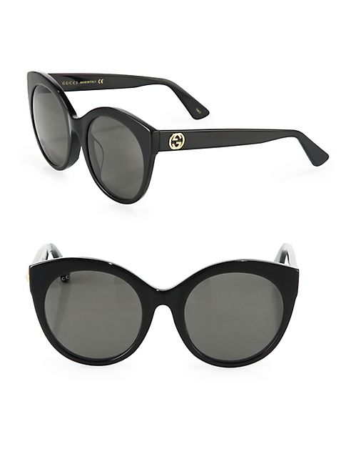 Gucci - 54MM Cat's-Eye Sunglasses