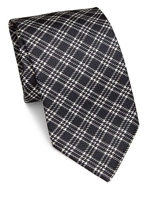 Brioni - Plaid Silk Tie