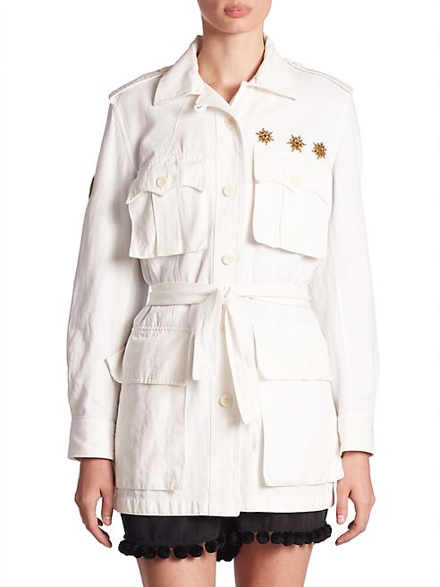 FIGUE - Embellished Safari Jacket