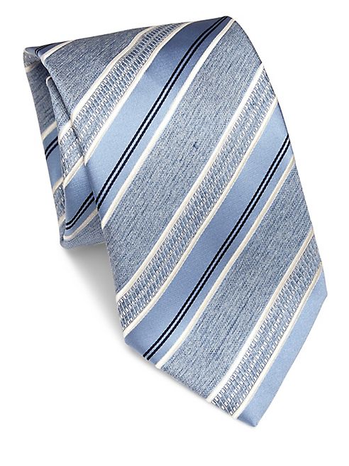 Brioni - Striped Silk Tie