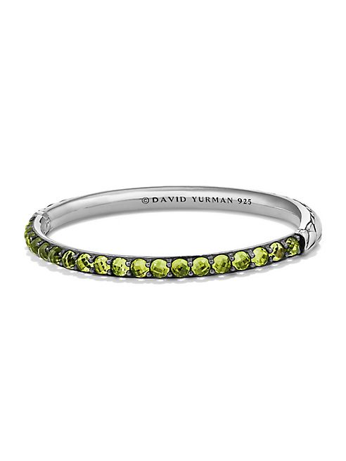 David Yurman - Osetra Bangle Bracelet  with Peridot