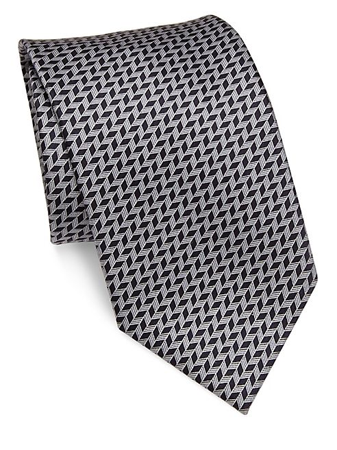 Brioni - Herringbone Silk Tie