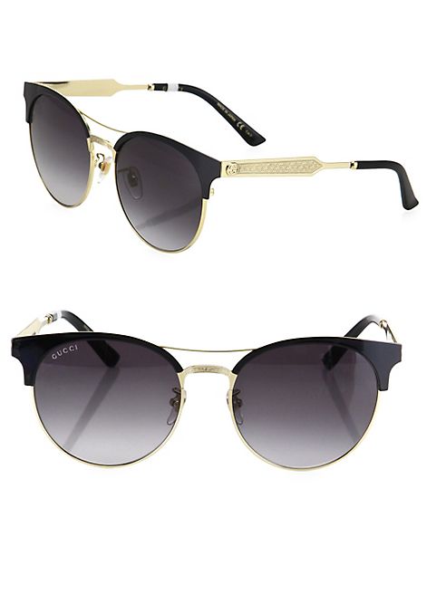 Gucci - 56MM Cat Eye Sunglasses