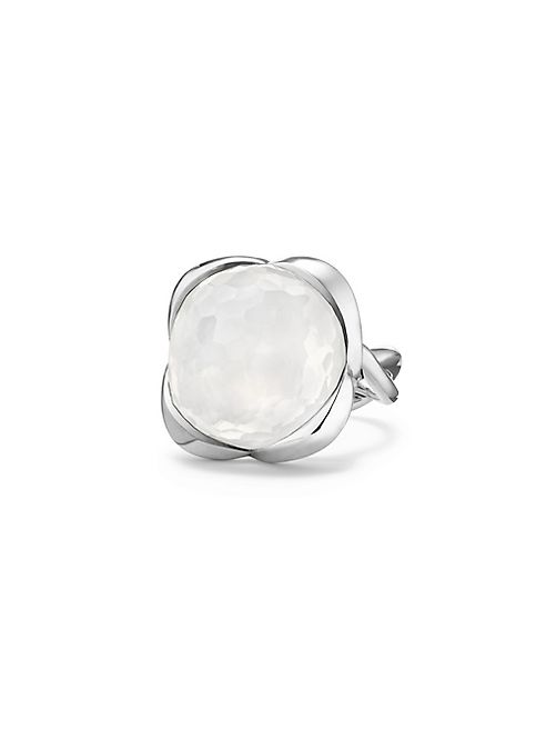 David Yurman - Continuance Ring with Moon Milky Quartz