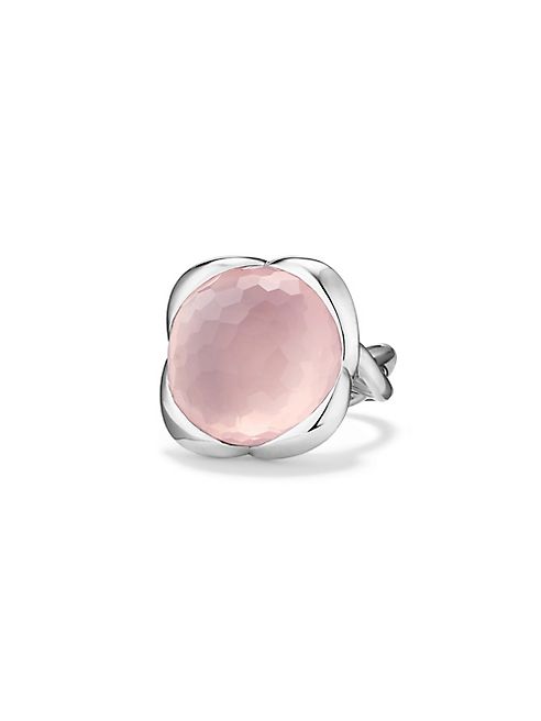 David Yurman - Continuance Ring with Rose Quartz