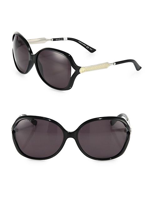 Gucci - 60MM Oversized Butterfly Sunglasses